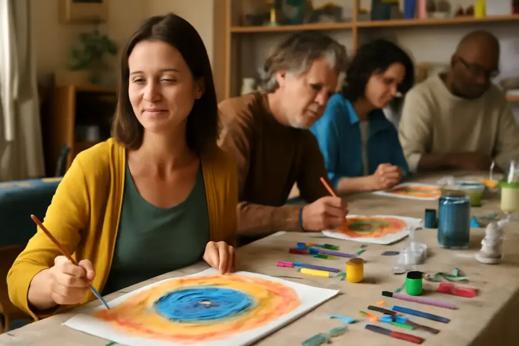 Laboratori creativi per adulti in zona Bufalotta: perché iscriversi migliora il benessere mentale