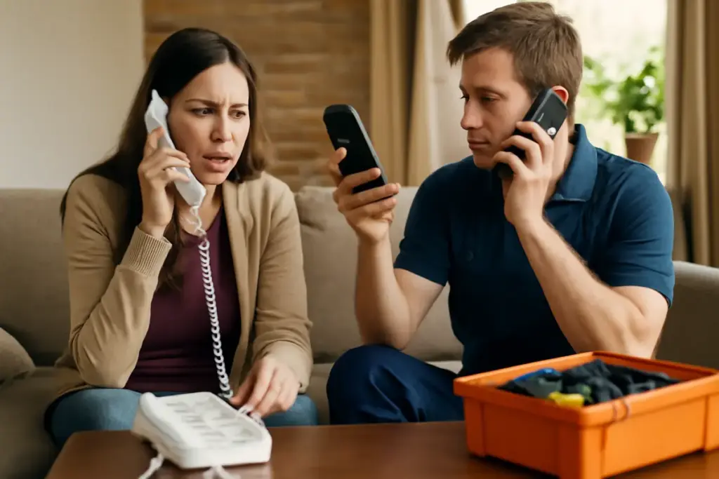 Telefono guasto a casa: chi chiamare a Bufalotta per l’assistenza tecnica più veloce