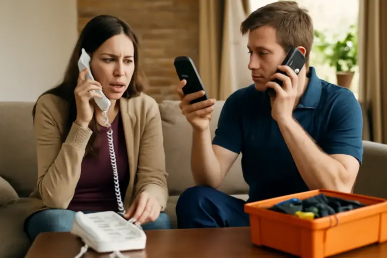 Telefono guasto a casa: chi chiamare a Bufalotta per l’assistenza tecnica più veloce