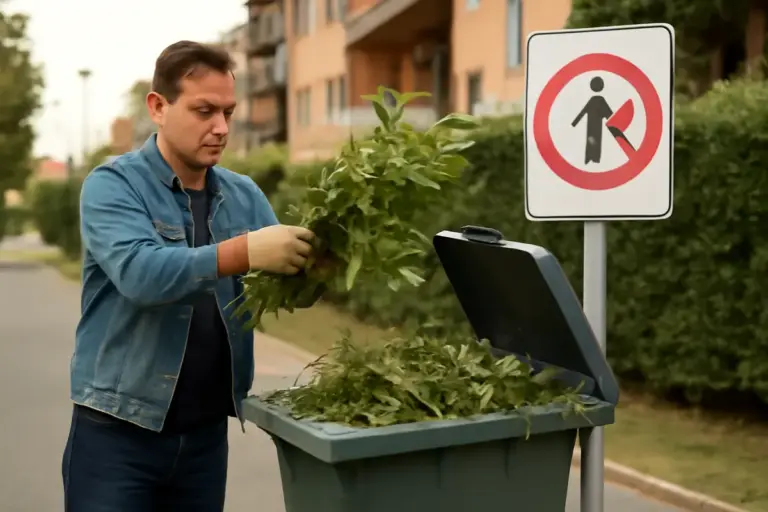 Nuove regole per la raccolta del verde: cosa cambia a Bufalotta e chi rischia multe